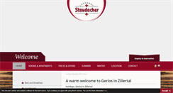 Desktop Screenshot of landhaus-staudacher.at
